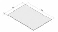 Tasman 46L Door Glass