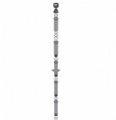 22 :  Flue Kit 4.8m Freestanding - Twin (Flue Dia)